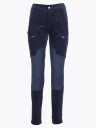 Twentyfour Aurora Shape Cordbukse Blå 48