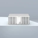 Burmester 216 Power Amplifier Sølv