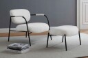 Hellen V2 Loungestol + Fotskammel  