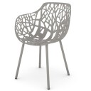 Fast Forest Armlenestol Iron Grey
