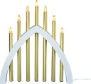Aneta Lighting   Adventslysestake Gotland   Hvit