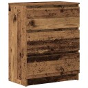  Skjenk gammelt tre 60x35x76 cm konstruert tre
