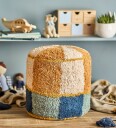 Bloomingville Kio Pouf - Blue - 35X40CM