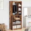  Garderobeskap Gammelt tre 77 x 48 x 102 cm Konstruert tre