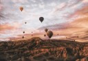 Cappodocia Hot air Balloon Plakat Plakat / 100x150cm