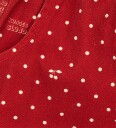 Konges Sløjd Bukser - Denim - Magot - Cherry Dot Derby - Konges Sløjd - 6 år (116) - Bukser - bomull Hvit Rød