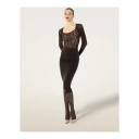 Wolford Dame Topper Brun XS,