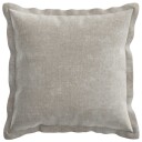 vidaXL Putetrekk 2 stk. HOUTEN Lysegrå 50 x 50 cm Chenille stoff