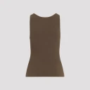 Saint Laurent Dame Topper Brun L,