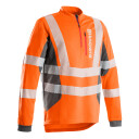 Husqvarna T-Shirt Technical High Viz Long Sleeve En20471 - T-Shirt Technical High Viz Long Sleeve En20471