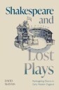 Shakespeare And Lost Plays Av David (University Of Melbourne) Mcinnis