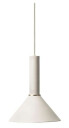 ferm LIVING Collect Pendel Cone High Light Grey