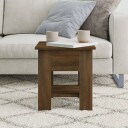vidaXL Salongbord brun eik 40x40x42 cm konstruert tre