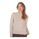 Gran Sasso Dame Strikkevarer Beige XL,