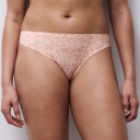 CHANTELLE Softstretch Thong / Print Pink ONE SIZE