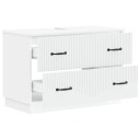 vidaXL Baderomsvaskeskap HOORN Hvit 82 x 41 x 56 cm Konstruert tre