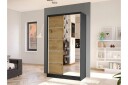 Glenmore Garderob m. Spegel Black -