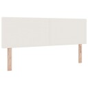  LED Hodegavl Enkel Design Krem 80 cm Cordfløyel