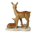 Goebel Winter forest Deer in the Snow 12,5x14 cm