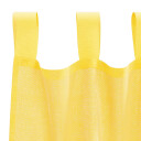  Voilegardiner med hemper 2 stk gul 140x245 cm 8721158553355