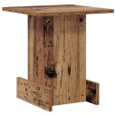 vidaXL Avlastningsbord Gammelt tre 35,5 x 35 x 40 cm Konstruert tre