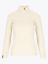 Twentyfour Aurora Oda Ull Half Zip Hvit 44