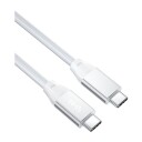 DACOTA PLATINUM USB-C 3,2 GEN2X2 KABEL 1M, HVIT