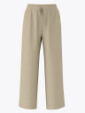 Selected Femme Viva Gulia High Waist Long Sun Pant Brun 38