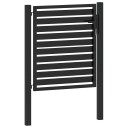  Hageport låsbar svart 100x100 cm aluminium
