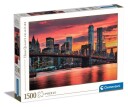 Clementoni High Quality Collection EAST RIVER AT DUSK Puslespill 1500 stykker By