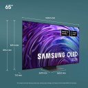 Samsung 65" S95D OLED 4K Smart-TV med HDR10+ og AI Gen2 Prosessor TQ65S95DATXXC