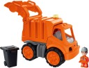 Big Power-Worker Garbage Truck & Track Set 2 År Oransje
