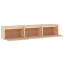 vidaXL TV-benker 3 stk heltre furu