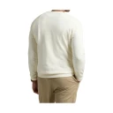 Polo Ralph Lauren Loopback Fleece Sweatshirt i Cream - Herre Genser L