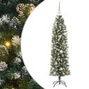  Kunstig Slankt Jule Tre grønn 150 cm PVC og Metall og Plast