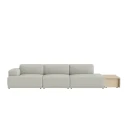 Muuto Connect Soft Modular Sofa / 3 Seater   Configuration 4   Clay 12