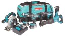 Makita DLX6038T 18V Verktøypakke med 6 Verktøy og 3 Batterier