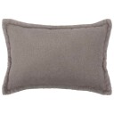 vidaXL Putetrekk 2 pcs HOUTEN Lysegrå 30 x 50 cm Bouclé