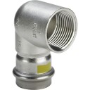 42 mm x 1,1/2" Sanpress Inox G overgangsvinkel 90°