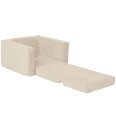 Kid's Concept Kid's Concept Armchair Foldable Off White Beige