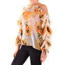 Blugirl Dame Topper Oransje S,