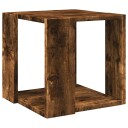  Salongbord røkt eik 32x32x30 cm konstruert tre 848147