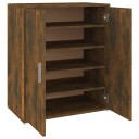 vidaXL Skohylle r?kt eik 60x35x70 cm konstruert tre