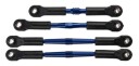 Traxxas 3741A Aluminum Turnbuckle Set Blue Rustler/Stampede
