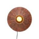 Affari of Sweden LANDO Vegglampe brun Ø32xD18 cm