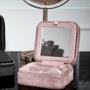 Gillian Jones Jewelry box Blue velour