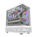Darkflash DS950 Kabinett 6 Fans hvit DS950 WHT +6F