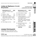 Leipziger Streichquartett  String Quartets Op 127 & 132  CD