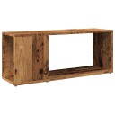  TV-benk gammelt tre 80x24x32cm konstruert tre 8721158440815