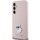 Karl Lagerfeld Choupette Mobildeksel for Samsung Galaxy S23 FE - Rosa Silikon